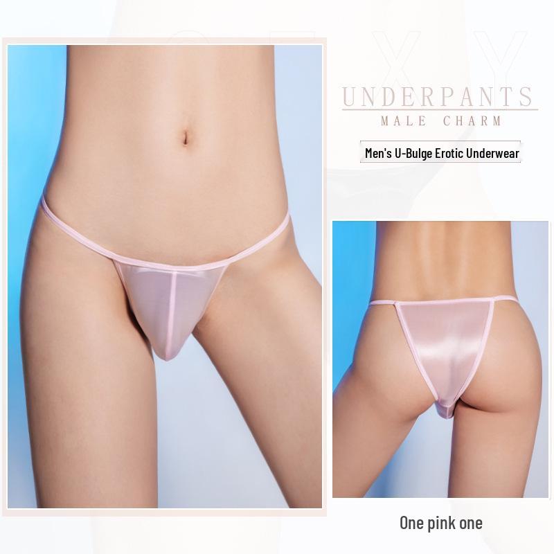 Herren Low-Rise Hochelastisch Atmungsaktiver String Lingerie