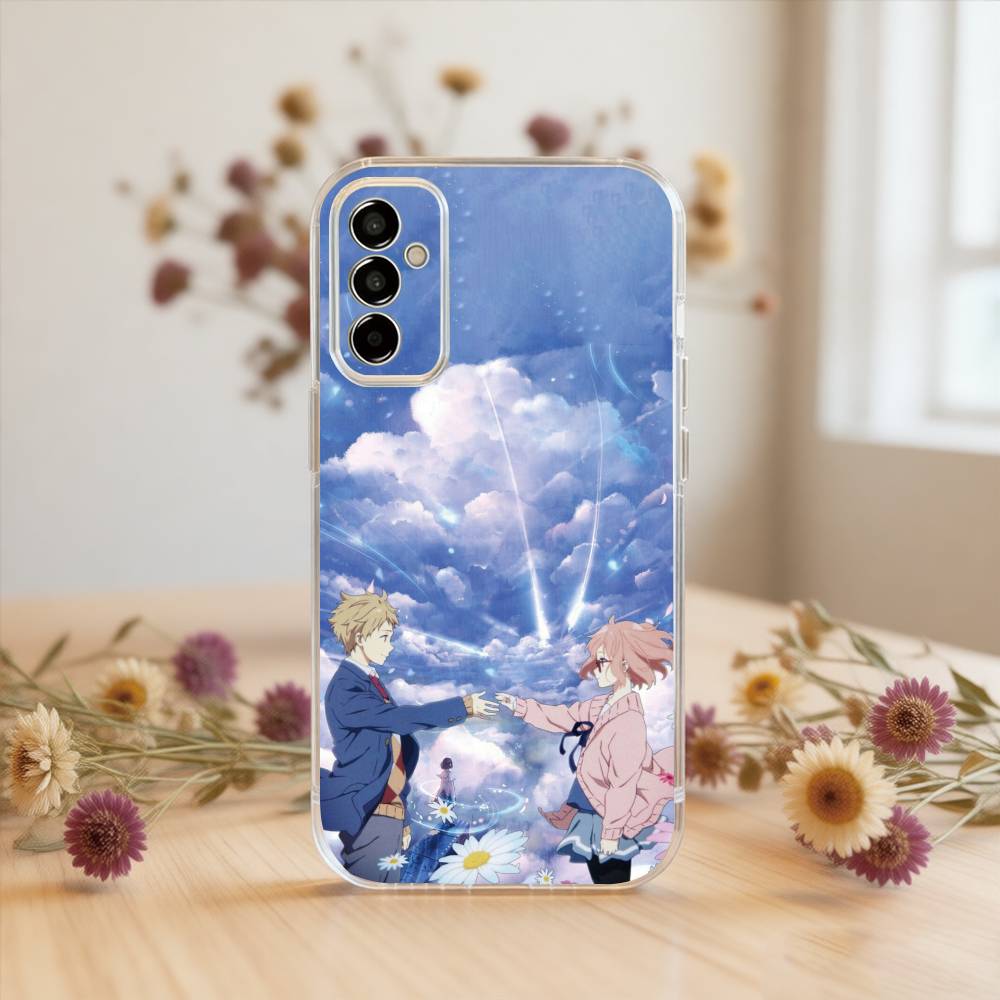 

Beyond the Boundary Phone Case Transparent Silicone Soft For SamsungA10,12,20,21S,30,31,40,50,51,52,70,71 Samsung a50 30s 50s