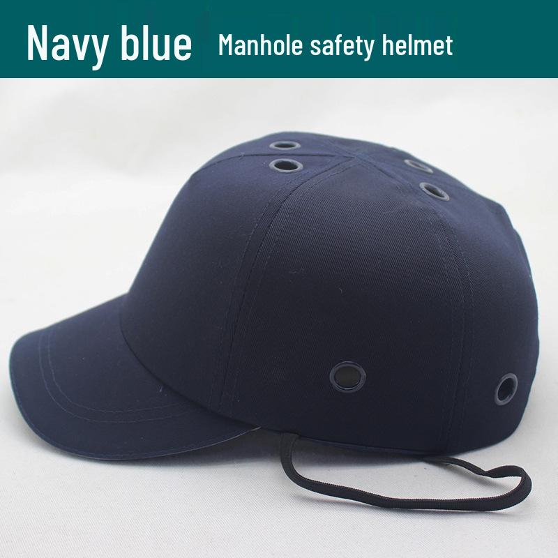 Breathable ABS Safety Helmet with Duckbill Design - Lightweight, Anti-Smash & Collision Protection for Work Environments