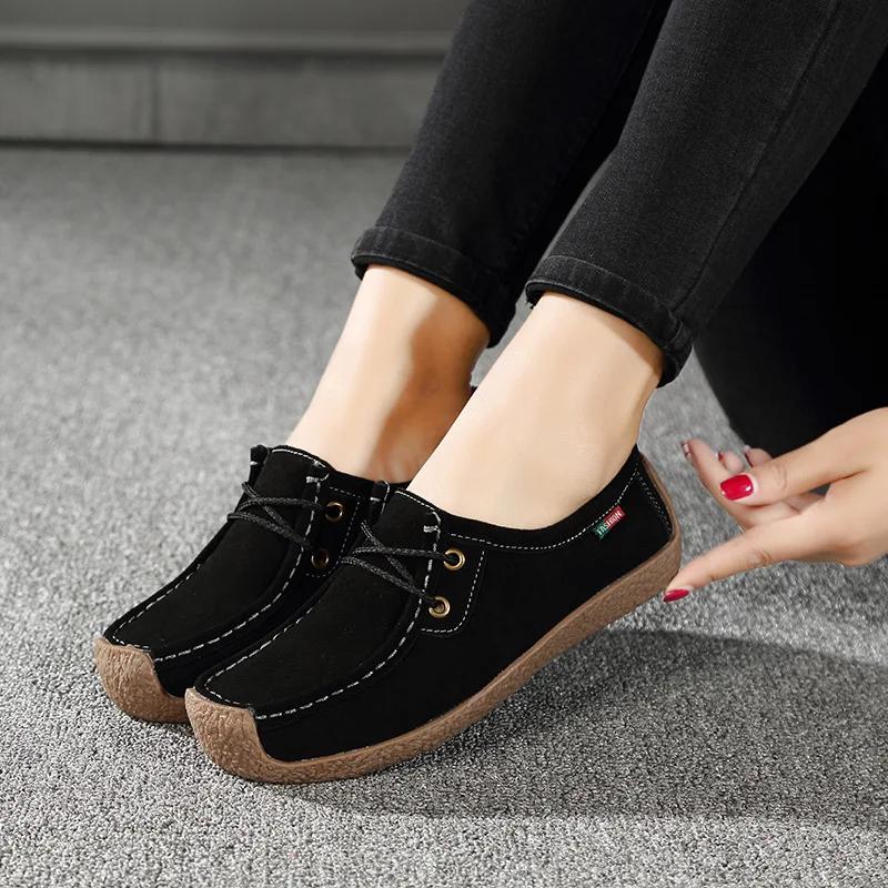 Women Flats Fashion Casual Sneakers New Comfortable Female Casual Walking Footwear Fashion Large Size Loafers Shoes