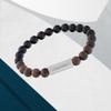 Calvin Klein Limited Stainless Steel Wood Agate Bracelet Men Bracelet 35000426