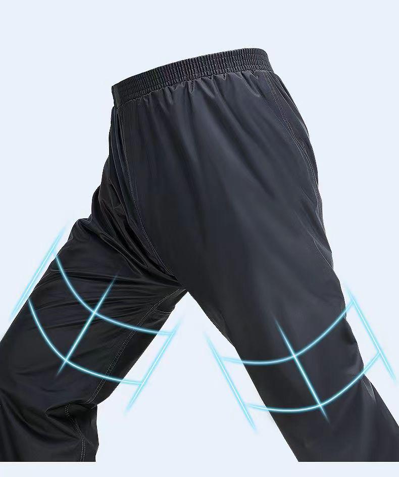 Durable Double-Layer Unisex Waterproof Cycling Rain Pants