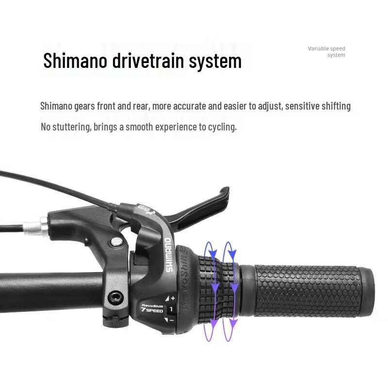 Forever K5 7-Speed Folding Bicycle