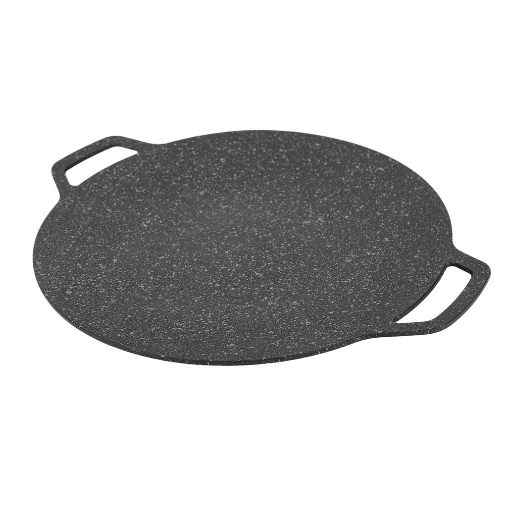 Korean BBQ Grill Pan Round High Thermal Conductivity Easy To Clean Barbecue Griddle for Indoor