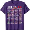 Raceauto Motorsport Fan Wereldvlaggen Raceenthousiasteling Unisex T-shirt