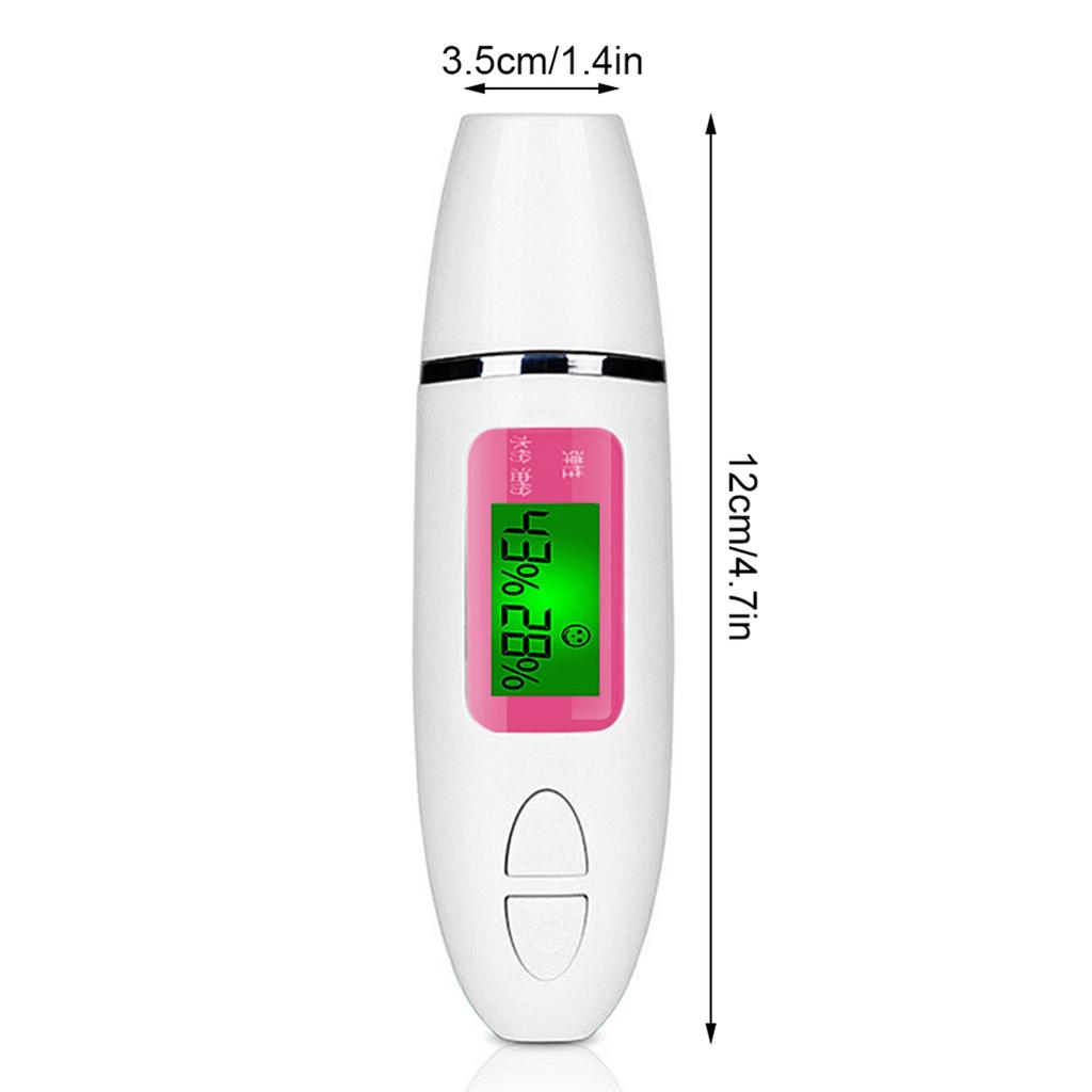 Digital Skin Detector Pen with LCD Screen Portable Skin Analyzer Water Oil Tester Skin Analysis Machine