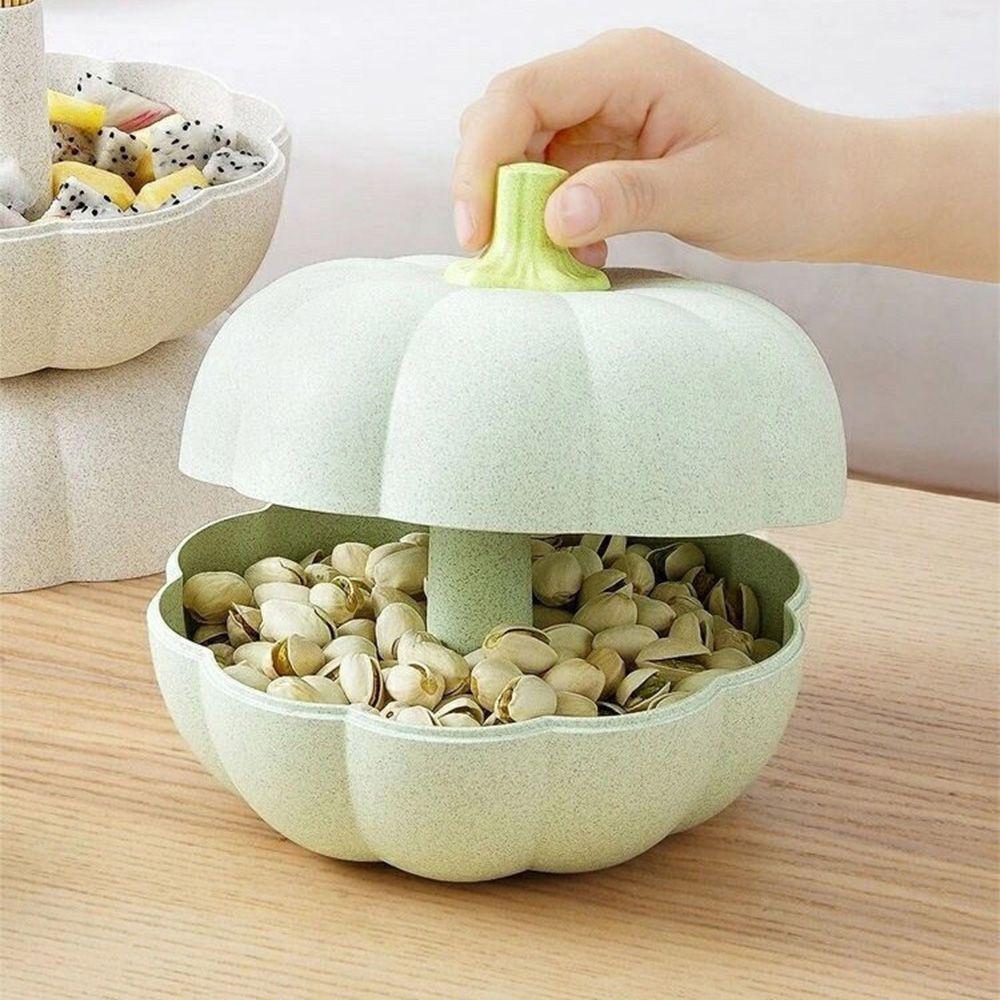 Vysoce kvalitní dvoupodlažní krabice na ovoce Vícevrstvá mřížková dělení Nádoby na skladování potravin