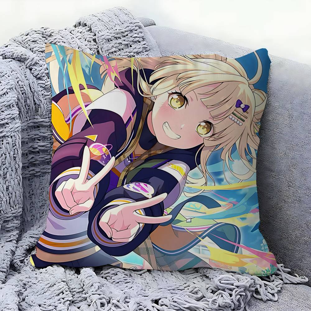 Anime K-Kokoro Tsurumaki Personalized Pillow Dust Cover Bedroom Kids Party Decoration Pillowcase Birthday Children Gift