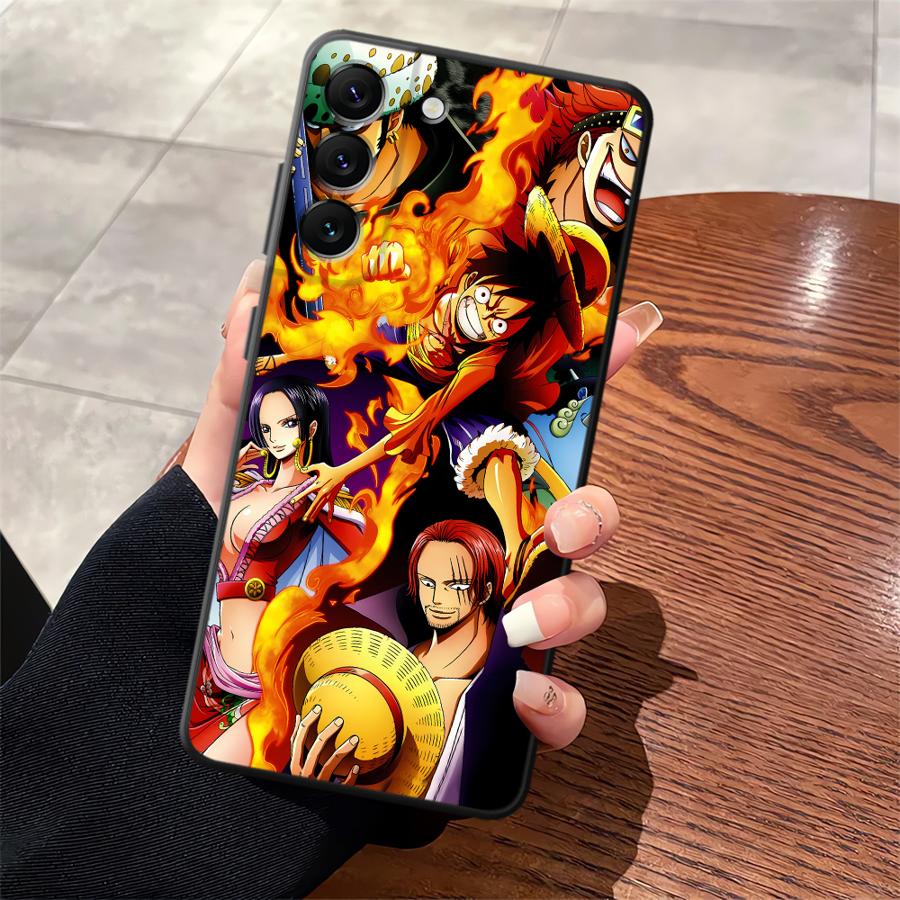 Coole Luffy ACE Hülle für Samsung Galaxy A24 A17 A16 A12 A13 A14 A15 A72 A73 A23 A54 A71 A51 A52 A34 Handyhülle