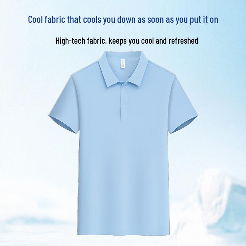 

Ice Silk Short Sleeve Work Polo Shirt XL