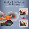 Electric Kneading Shiatsu Massage Pillow Inftared Heating Neck Massager Massage Cushion for Back Waist Body Health Massageador Relaxation
