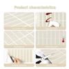 10pcs 3d Ceramic Wall Stickers Kitchen & Bathroom Backsplash Tile Decals Peel and Stick Waterproof Vinyl Wallpaper for Home Wall