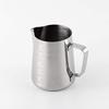 FUN COFFEE Milk Pitcher for Latte Art, with Graduations, 400ml, Stainless Steel Milk Jug, Pitcher, Jug, for Lattes and Coffee (co-0042)