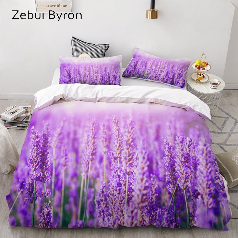 3D HD Print Bedding Set Custom/King/Europe/USA Queen,3PCS Duvet Cover Set,Quilt/Blanket Cover Set Bedclothes Waterfall Drop Ship