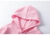 2024 Women's Fleece-Lined Sunset Print Hoodie with Kangaroo Pocket & Drawstring