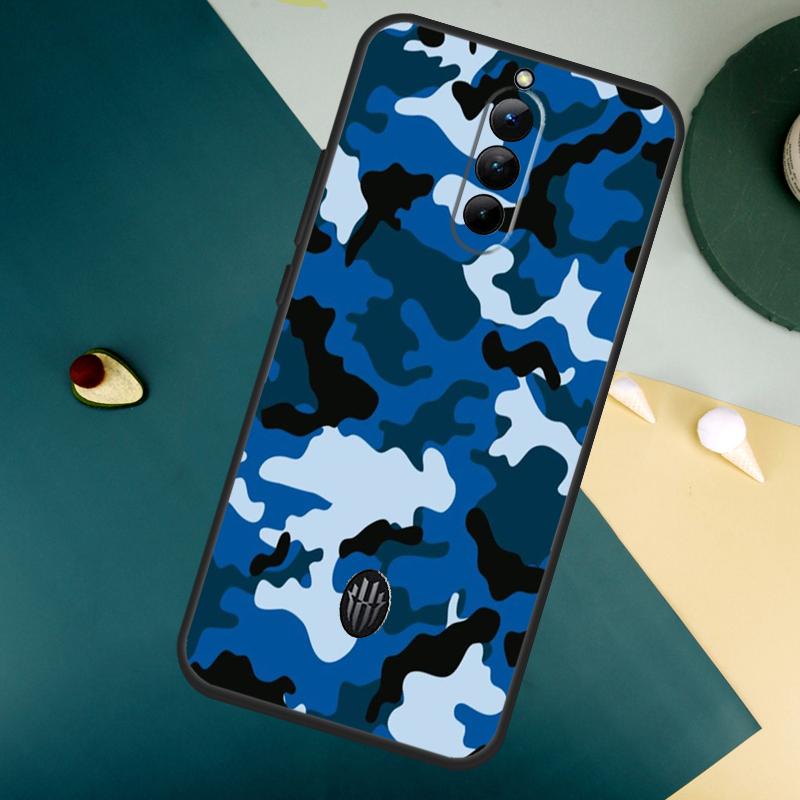 Army Military Camouflage For ZTE Nubia Red Magic 10 Air 8 9 8S 9S 10S Pro Plus 7 6S 7S Pro Red Magic 11 Pro Plus Case