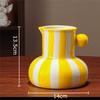 AS60-Room Aesthetic Flower Arrangement Colorful Vase Plant Pot Table Ornament Floral Decoration
