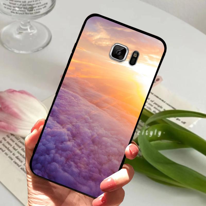 For Samsung Galaxy Note7 Case Note 7 N930 Silicone TPU Phone Cover For Samsung Note 8 Note 9 N950 N960 Cute Cartoon Bumper Shell