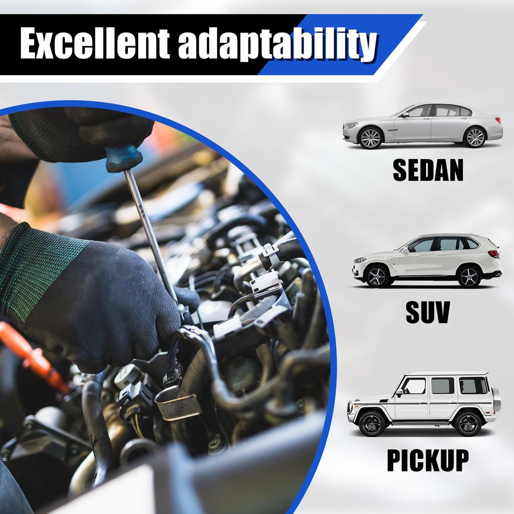 Car A/C O Ring Kit Corrosion Resistant Air Pump Gasket Sealing Air Conditioner Gasket Auto Air Conditioning System Repair Tool