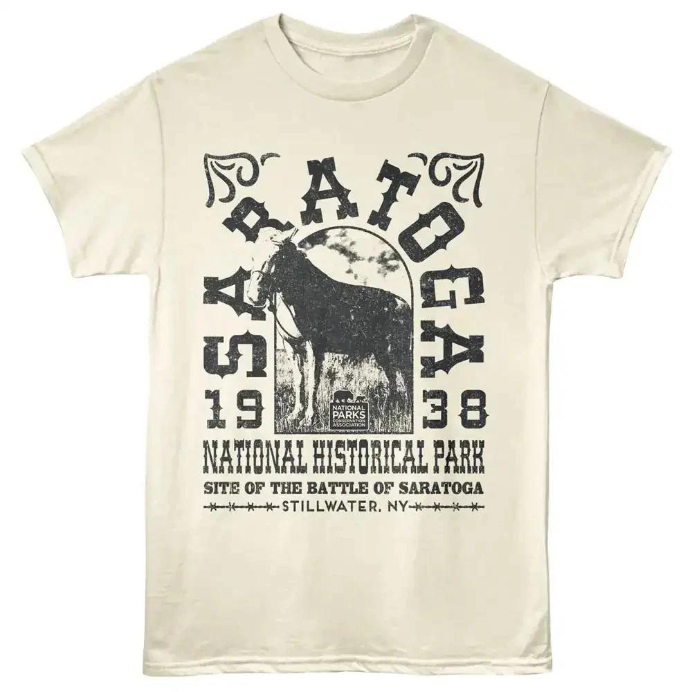 Saratoga Park Site of the Battle Men s T Shirt S
