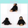 Punch Monkey Plush Doll With Long Plush Material For Collectors And Gifts