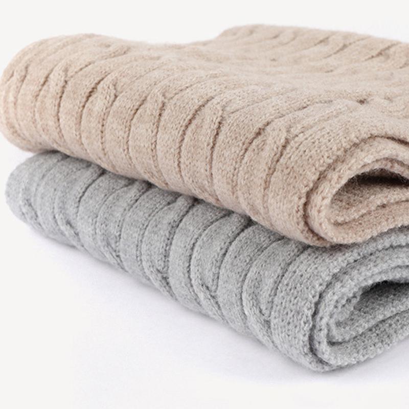 Womens Ladies Thick Knit Hat Scarf AND Touchscreen Gloves Set Knitted Winter