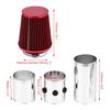 3" 76mm Aluminum Alloy Multiple Combined Cold Car Air Intake System Pipe+Filter
