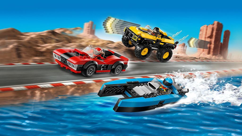 LEGO 60395 Combo Race Pack - New.