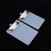 1/3Pcs Portable Transparent Clipboard With Hanging Hook Mini Clear Writing Board Hanging Office School Supplies