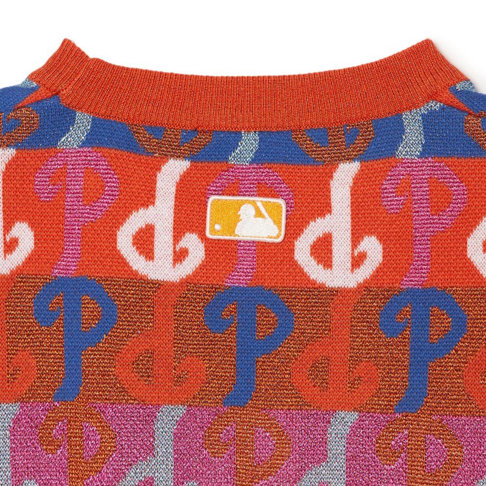 New MLB Philadelphia Philadelphia Team Knitwear Women's Red 3FKPM0131-10ORS