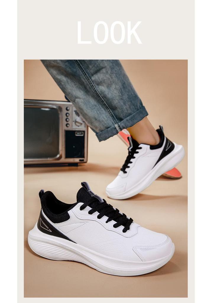Hochwertige Herren Leder Freizeitschuhe zum Laufen für Herbst und Winter