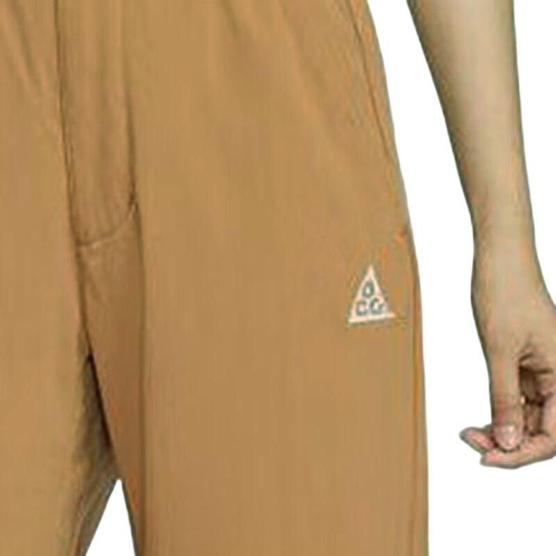 Nike Solid Color Breathable Versatile Mid-Rise Straight Leg Casual Pants Women Bottoms Orange FQ3059-224