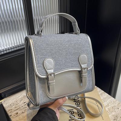 Student Class Backpack Women's Fashion Oblique Span Women's Bag