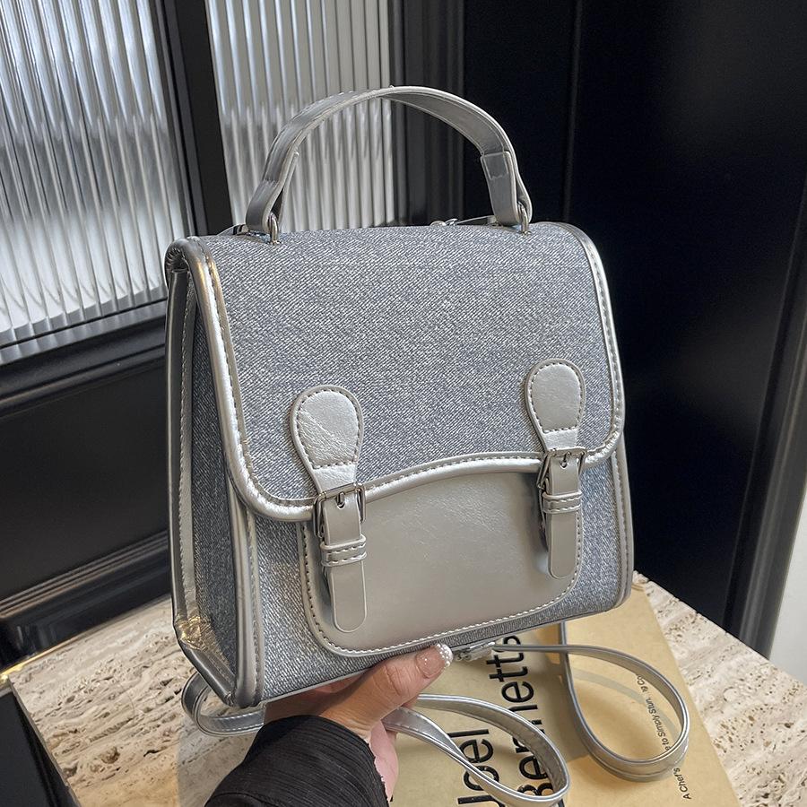 Student Class Backpack Women's Fashion Oblique Span Women's Bag