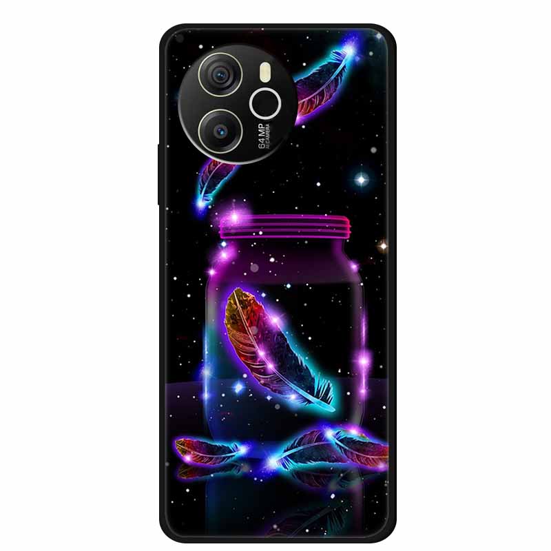 Handyhülle Für Blackview Shark 8 Rückseitenabdeckung Case 6.78" Schwarzes Silikon Weiche Hülle Für Blackview Shark 8 Hülle Shark8 Stoßfest