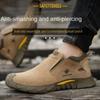 Labor Insurance Shoes Wear-resistant, High Temperature Resistant, Safe, Anti-smashing and Anti-piercing, Welder Work Shoes