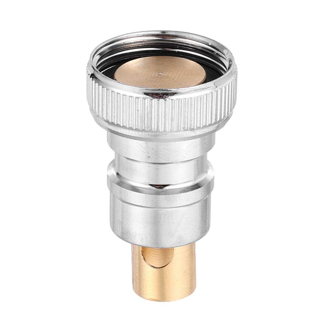 1Pcs Water Tube Connector Water Stop Valve Anti Falling Copper Inner Core Faucet Nozzle 1/2 Inch Stopcock Stop Joint
