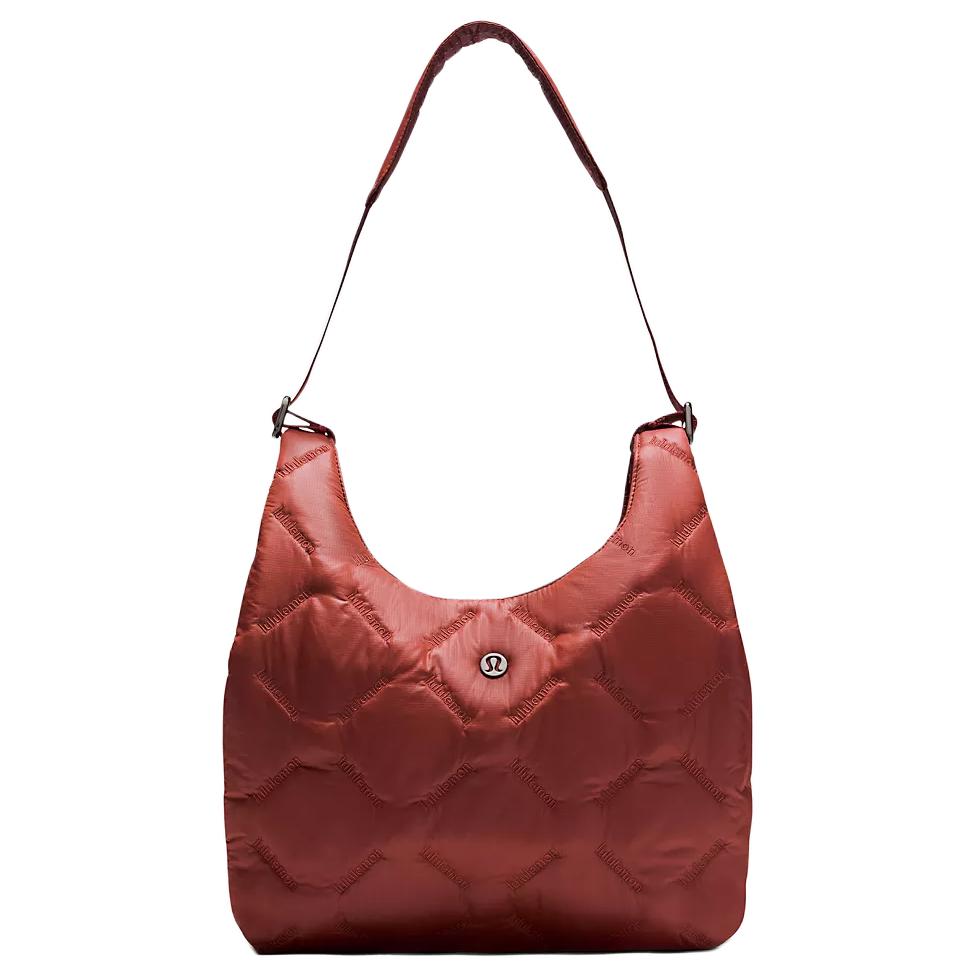 

Lululemon 5L Quilty Pleasures Quilted Design Simple Versatile Adjustable Strap Nylon Mini Shoulder Bag Women shoulder bag Rocky-Orange LW9FXOS-071195 Rock Wood Orange