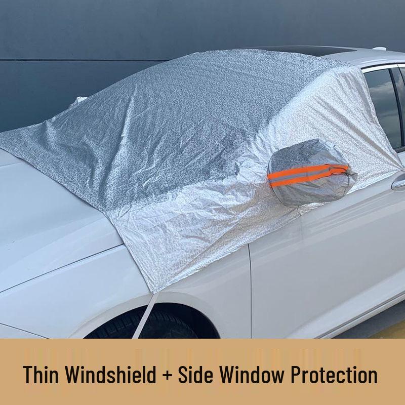 

Car Windshield Snow & Sun Cover: Thickened Heat Insulation, Frost & Sun Shield Protection.