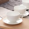 Lu Feng Lai Italian Style Bone China Coffee Cup and Saucer Set