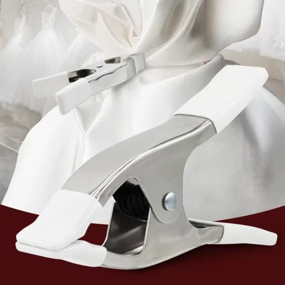 a-shaped Photography Clips 4/6inch Heavy Duty Clamps Durable Wedding Dress Clip  Dress Fitting