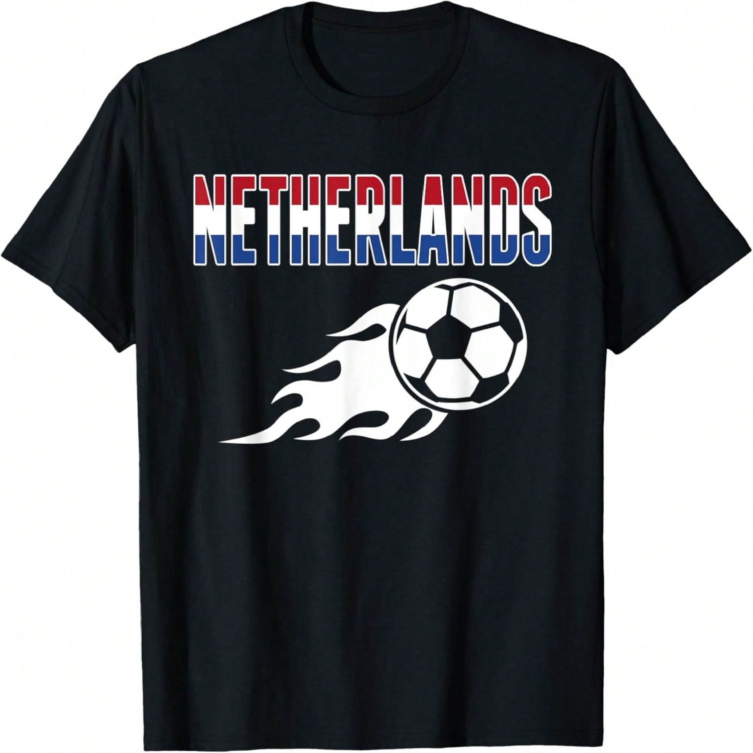 Netherlands Soccer Fans Jersey - Dutch Flag Football Lovers T-Shirt S
