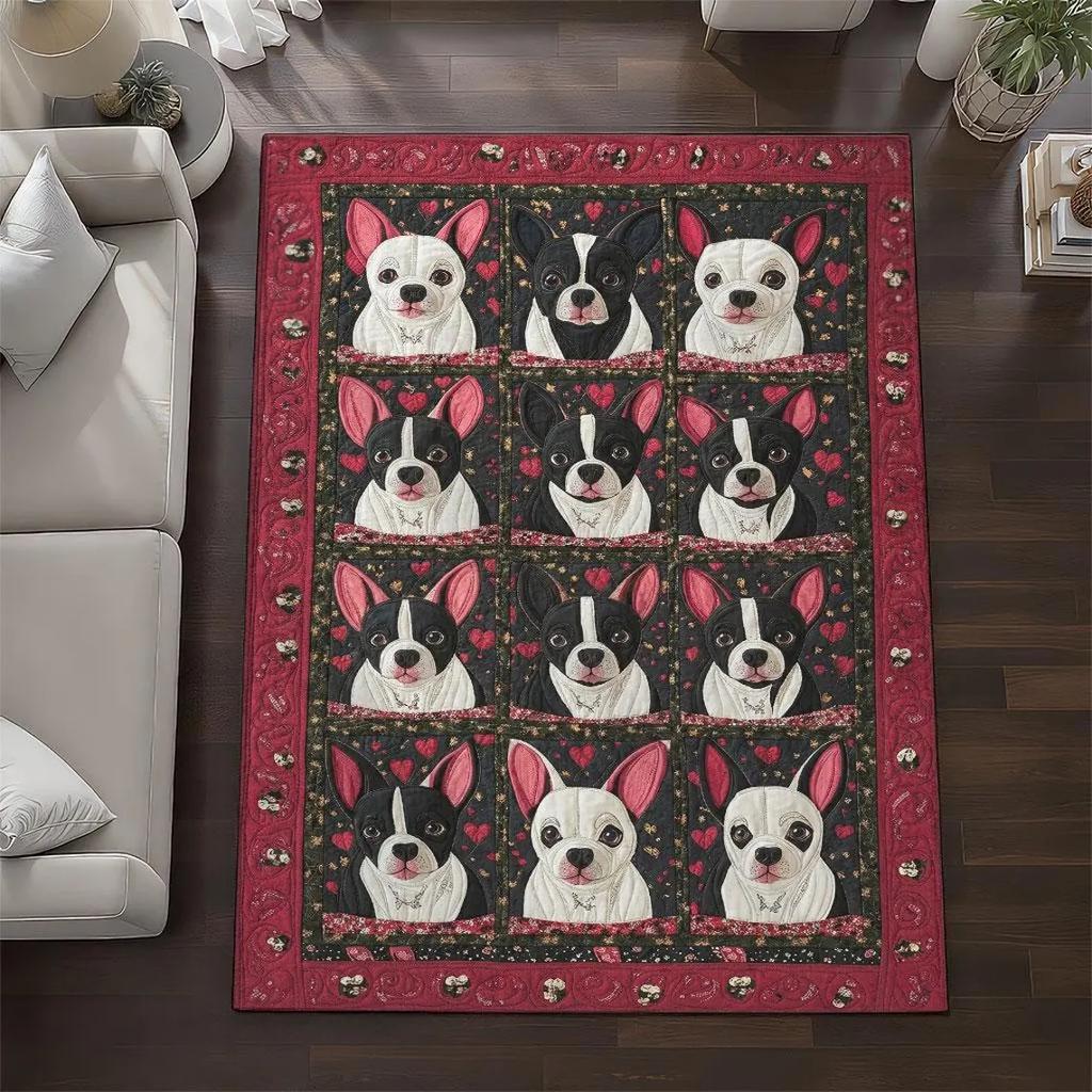 Cartoon Schwarze Katze Aufdruck Teppich Hund Hochlandrind Dekorative Fußmatte Eingang Wohnzimmer Schlafzimmer Festliche Atmosphäre Teppich