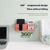 1Pc Wall-Mounted Non-Punching Remote Control Storage Box Rack Tv Mobile Phone Rack