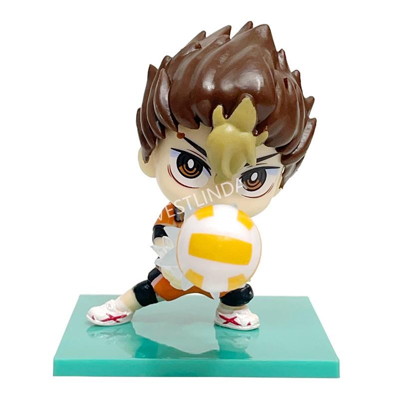 Volleyball Junior Q Version Hand-made  Collection Model Series PVC Doll Decoration Classic Anime Character Model Toys