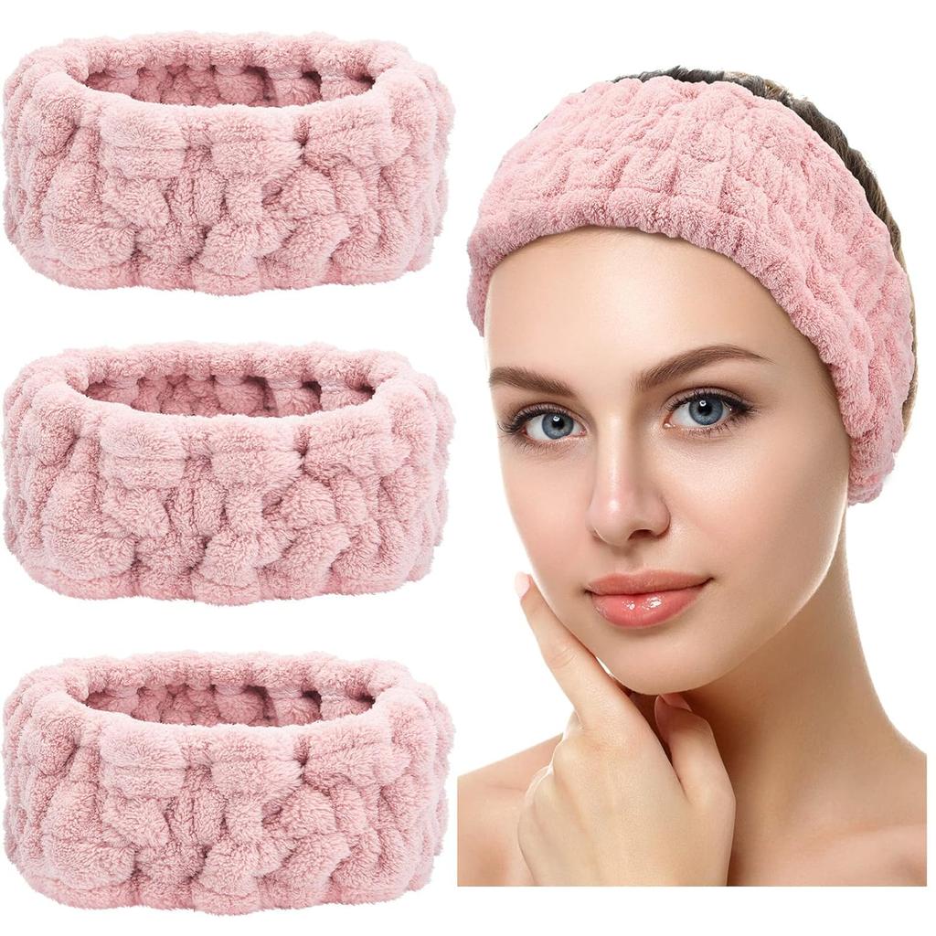 Face Wash Headband Makeup Single Circle Coral Velvet Hair Cover Sports Yoga Hair Accessory For Women