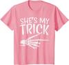 Hes My TreatShes My Trick Skeleton Matching Couple Halloween TShirt Fun Unisex Unisex Spooky Season Halloween Tshirts