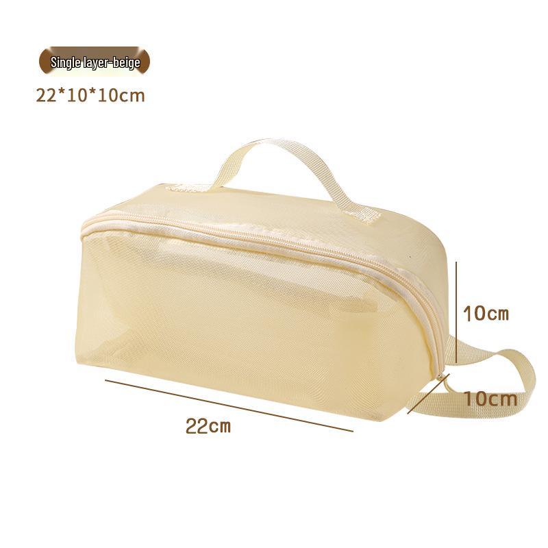 Large Capacity Portable Makeup and Skincare Travel Bag