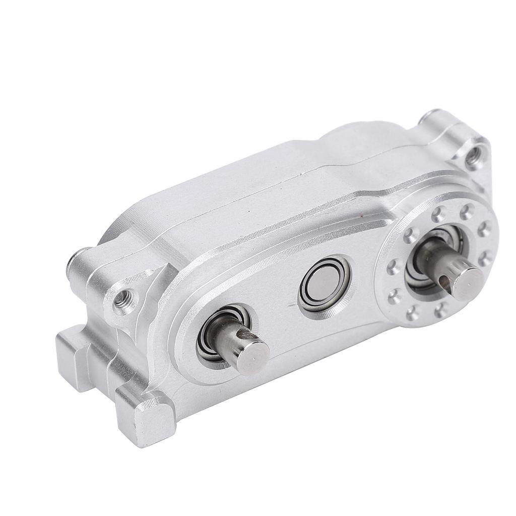 313mm Wheelbase Metal Chassis Frame Transfer Case Replacement Parts Fit for 1 10 RC Crawler CarSilver