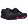 Under Armour Comfortable Non-Slip Low-Top Running Shoes Women sneaker Black Pink 3027006-004